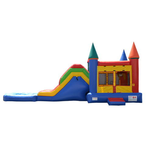 Crazy Castle with Dry Slide Crazy Castle with Dry Slide
