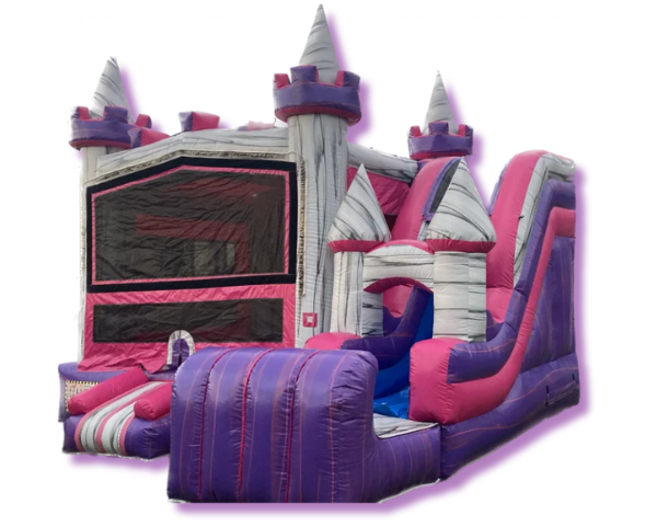 Queen Castle with Dry Slide Queen Castle with Dry Slide