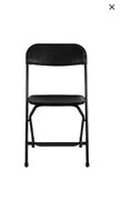 Black Folding Chairs