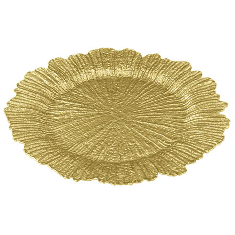 Reef Gold Charger Plate Reef Gold Charger Plate