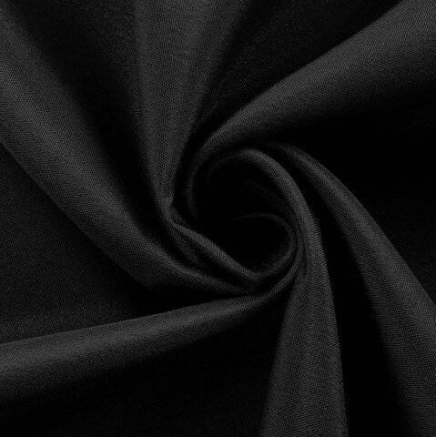 Black Rectangular Tablecloth - 90x132 Black Rectangular Tablecloth - 90x132