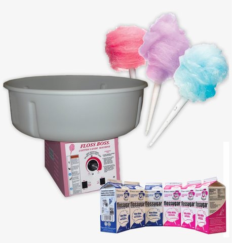 Commercial grade cotton candy machine