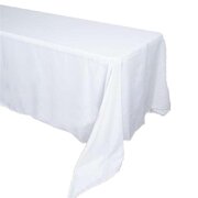 90x132 White linen (6ft Touch floor)