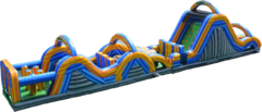 Giant Slides and Obstacle Course Giant Slides and Obstacle Course