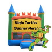 Ninja Turtles 13'x13' Pastel Castle Fun House