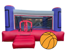 Basketball Two Hoops 15'x15' Bounce House
