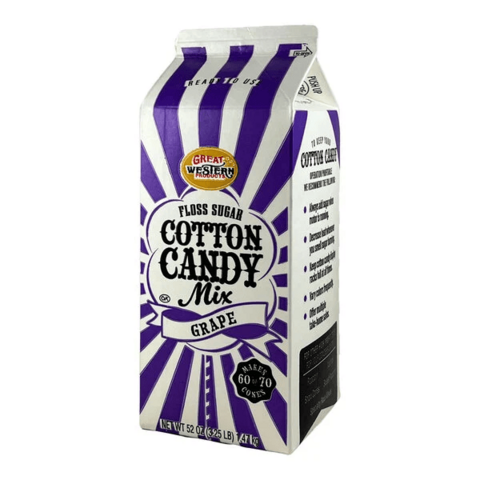 Grape Cotton Candy Floss Grape Cotton Candy Floss