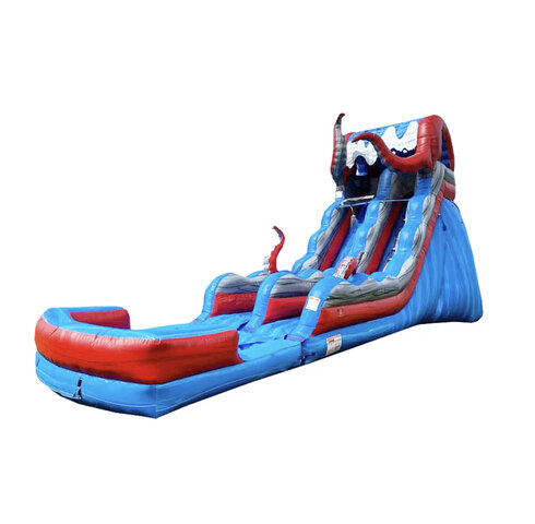  20ft Octoblaster Water Slide with Deep Pool