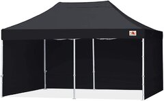 10 x 20 Black Pop-Up Tent