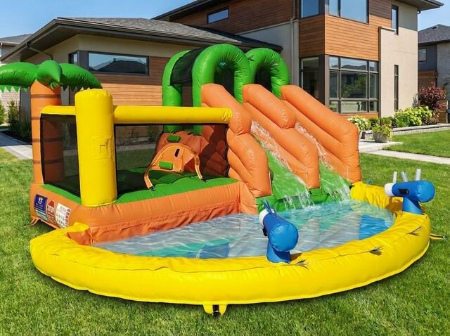 Little Jungle water slide Little Jungle water slide