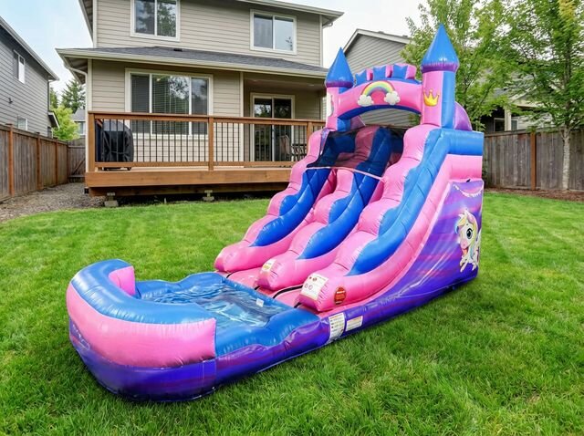 12 FT Unicorn Waterslide 12 FT Unicorn Waterslide