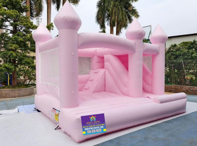 Pink Castle Bounce House Pink Castle Bounce House
