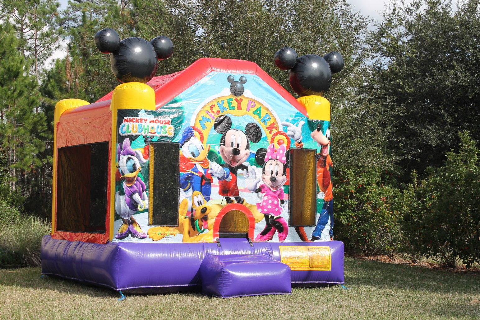 Mickey Mouse Clubhouse Bounce House Rental - CenTex Jump & Party