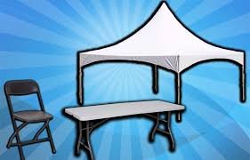 Tent, Tables, & Chairs Package
