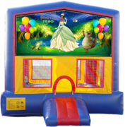 Princess and the Frog Bounce House