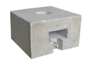 Tent Weight 350LB Concrete Block