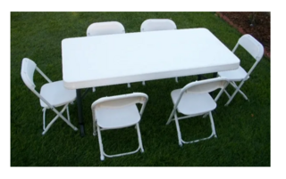4ft Kids Rectangle Tables