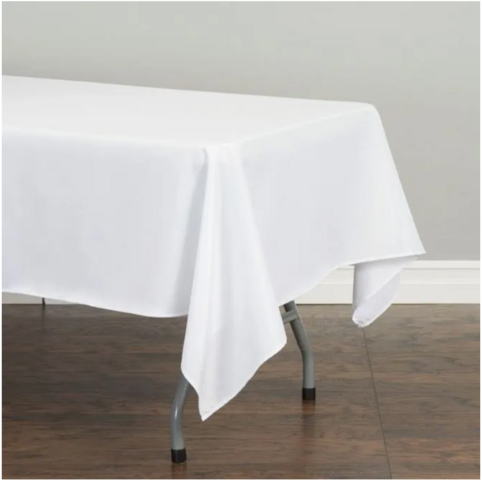 White Rectangle Linen White Rectangle Linen