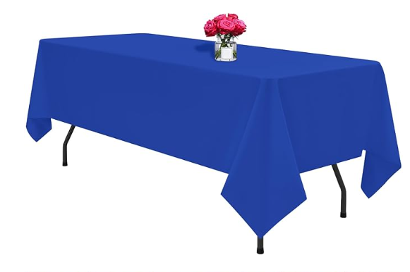 Royal Blue Rectangle Linen Royal Blue Rectangle Linen