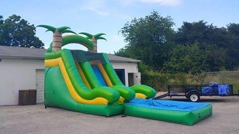 16 ft Twin Palm Waterslide 16 ft Twin Palm Waterslide