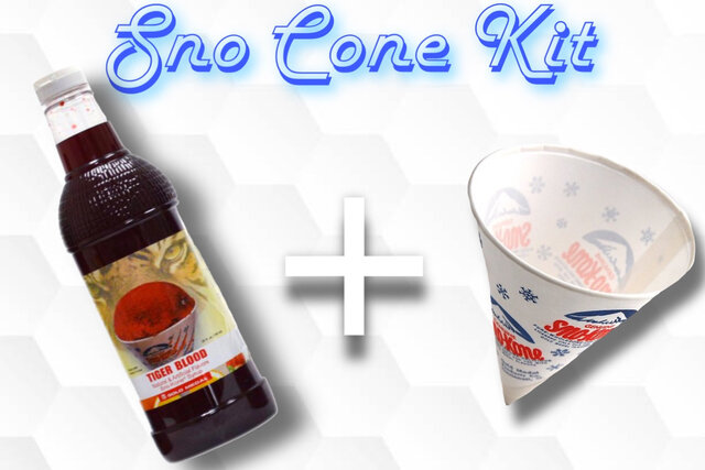 Sno Cone Kit - Tiger Blood Sno Cone Kit - Tiger Blood
