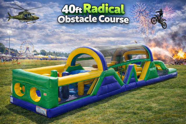 40Ft Radical Obstacle Course 40Ft Radical Obstacle Course
