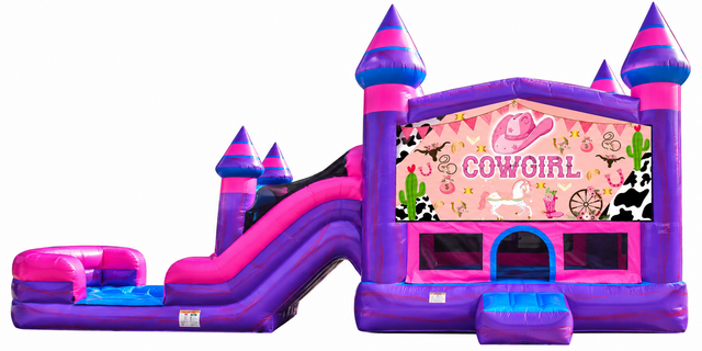 Cow Girl Purplish Dual Lane Dry Combo Cow Girl Purplish Dual Lane Dry Combo