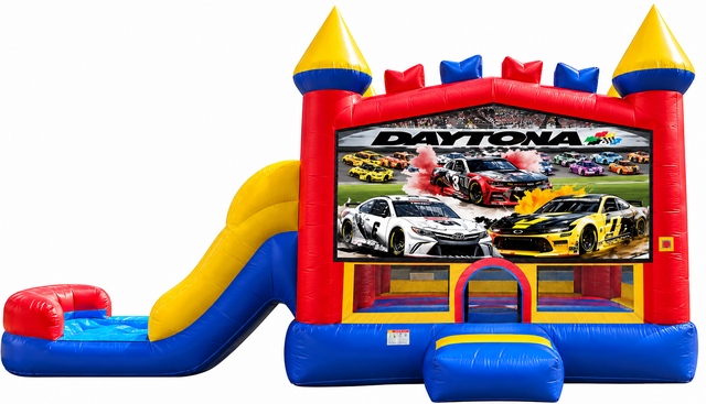 Race Cars Combo 4 and 1 dry slide Race Cars Combo 4 and 1 dry slide