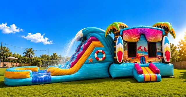 Beach Bash Double Lane Wet or Dry Combo Beach Bash Double Lane Wet or Dry Combo