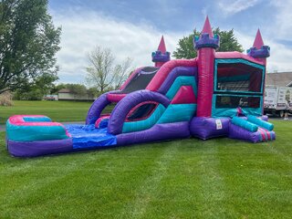 Party Palace Double Lane Combo - Wet or Dry