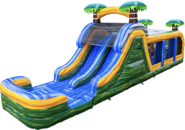 45Ft Cali Palms Obstacle Course 45Ft Cali Palms Obstacle Course