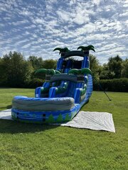 18ft Blue Crush Water Slide
