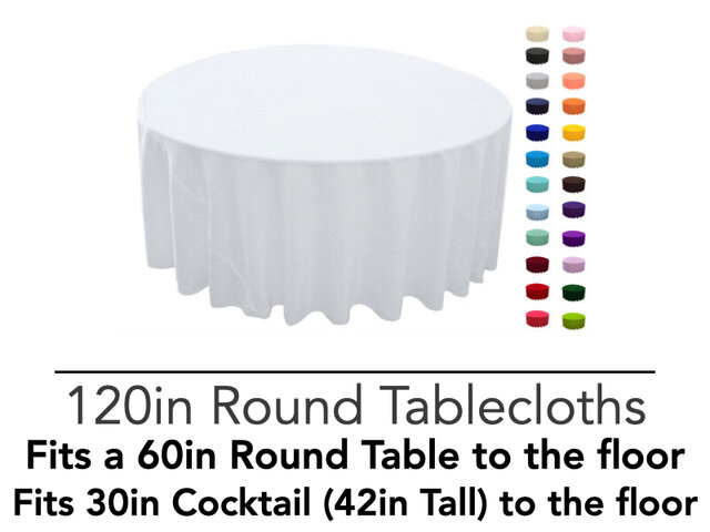 Polyester 120in Round Polyester 120in Round