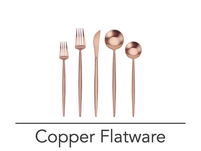 Copper Flatware Copper Flatware