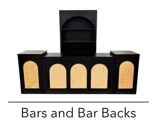 Bars and Bar Backs Bars and Bar Backs