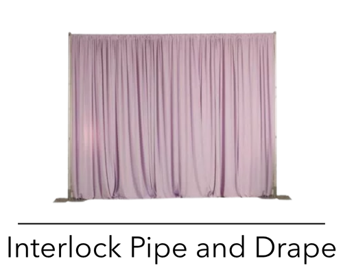 Pipe and Drape - Interlock Pipe and Drape - Interlock