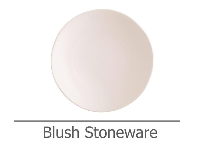 Blush Stoneware Plates Blush Stoneware Plates