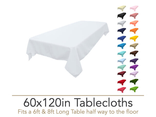60x120 Tablecloths 60x120 Tablecloths