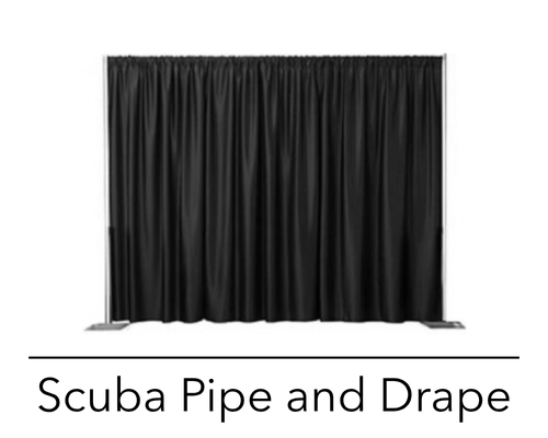 Pipe and Drape - Scuba Pipe and Drape - Scuba