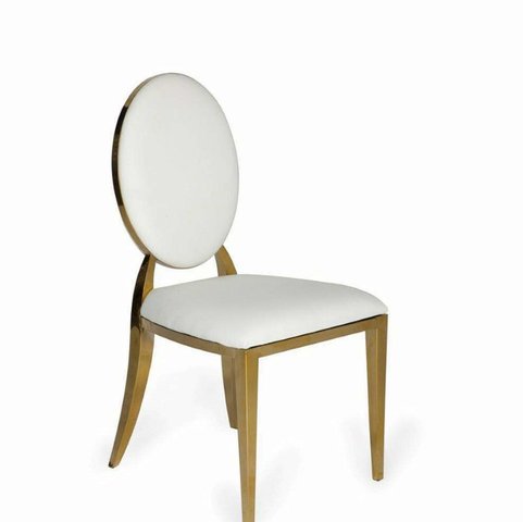 White/Gold Washington Chair White/Gold Washington Chair