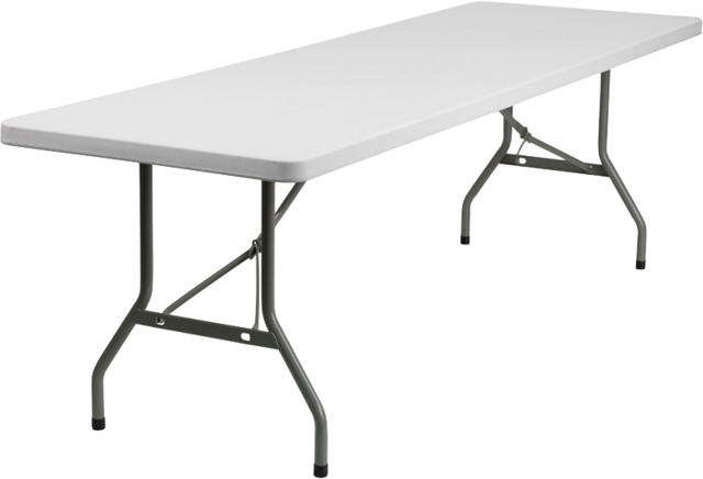 8ft Long Table
8ft Long, 30in Wide, 30in High
Seats 8 Guest