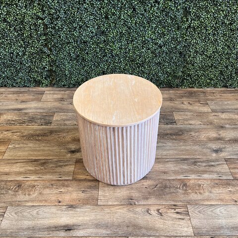 Ash Side Table
20in Round, 20in High