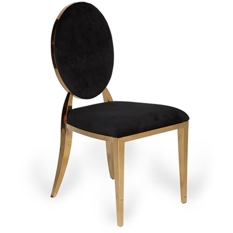 Black/Gold Washington Chair Black/Gold Washington Chair