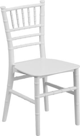 Chair - Kids White Chiavari Chair 