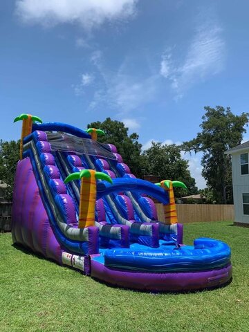 20 Foot Dual lane slide