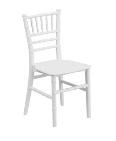 Kids White Chivari Chair Kids White Chivari Chair