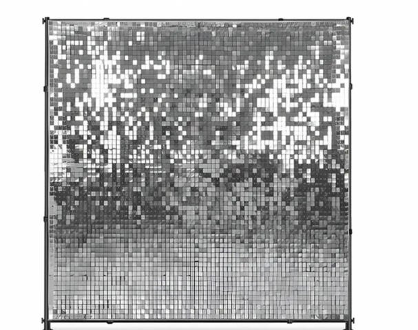 Silver Shimmer Wall 8x8 Silver Shimmer Wall 8x8
