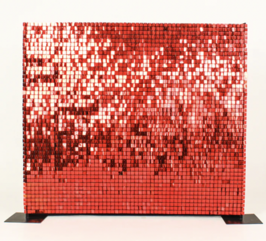 Red Shimmer Wall 8x8 Red Shimmer Wall 8x8