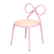 Kids Pink Bow Tie Chair