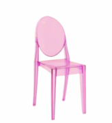Kids Pink Victoria Ghost Chair